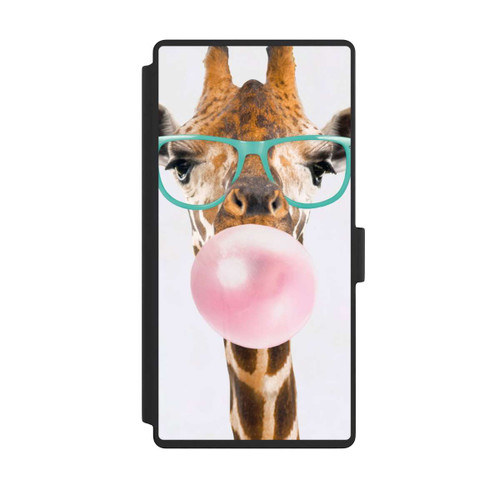 Samsung Galaxy S23 Ultra NIVOflip Giraffe mit Kaugummi