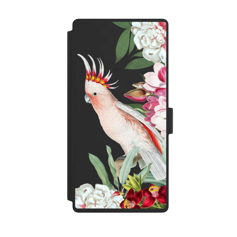 Galaxy S23 Ultra NIVOflip Parrot Flowers