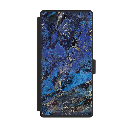 Samsung Galaxy S23 Ultra NIVOflip Lapislazuli blau und gold