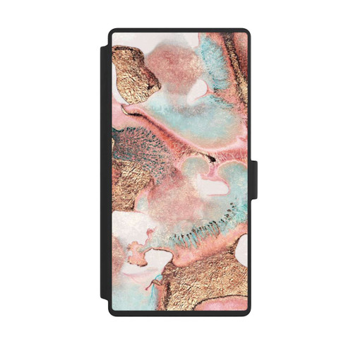 Samsung Galaxy S23 Ultra NIVOflip Hübscher Tintendruck gold