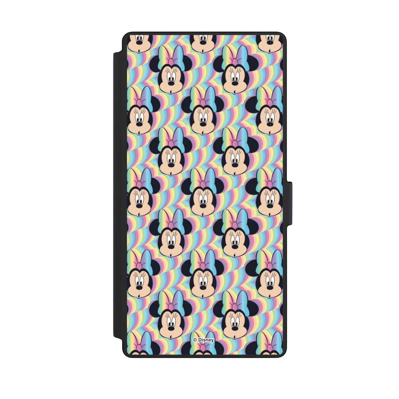 Galaxy S23 Ultra NIVOflip Minnie Visages d'arc-en-ciel