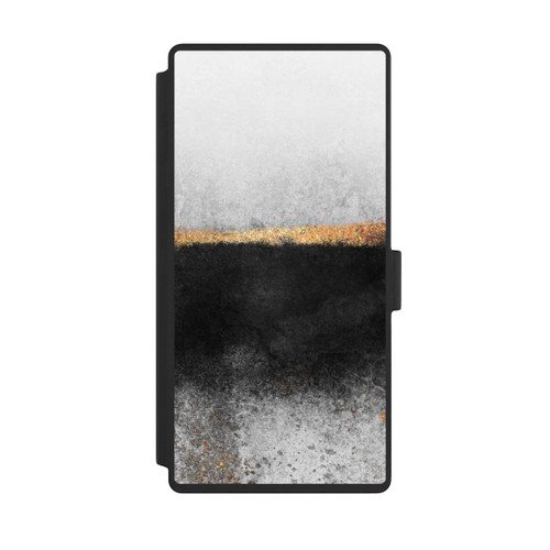 Samsung Galaxy S23 Ultra NIVOflip Ruß und Golddruck