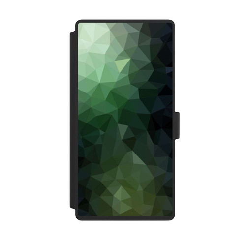 Samsung Galaxy S23 Ultra NIVOflip Polygonal Mosaic Green