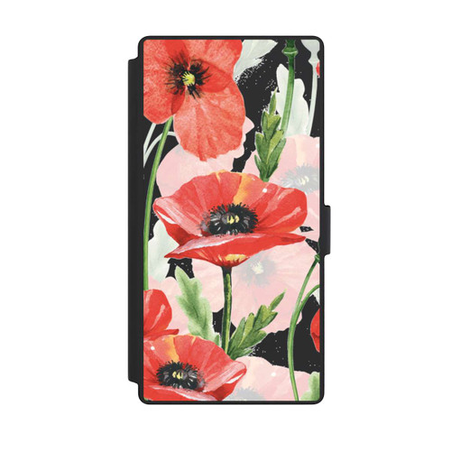 Samsung Galaxy S23 Ultra NIVOflip Prairie de Coquelicots sans Fond 