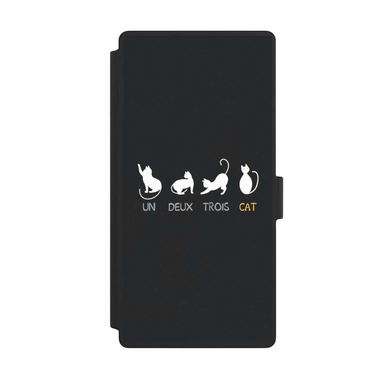 Galaxy S23 Ultra NIVOflip Un Deux Trois Cat