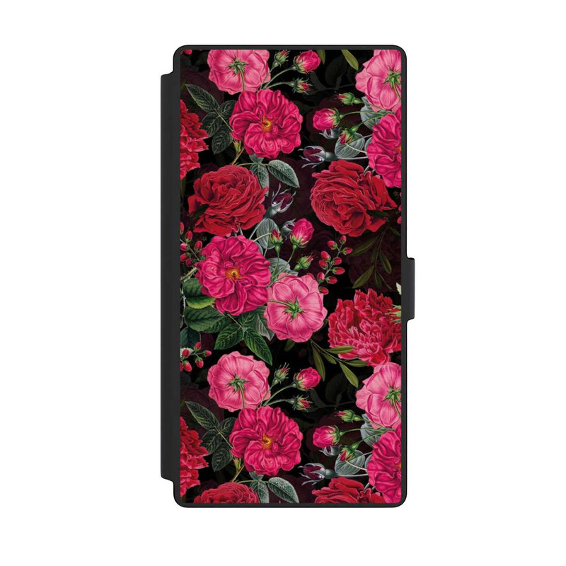 Galaxy S23 Ultra NIVOflip Fleurs Roses et Rouges