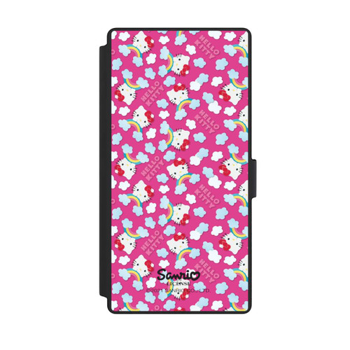 Samsung Galaxy S23 Ultra NIVOflip Hello Kitty Regenbogenmuster