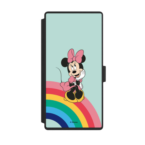 Samsung Galaxy S23 Ultra NIVOflip Minnie Regenbogen Portrait