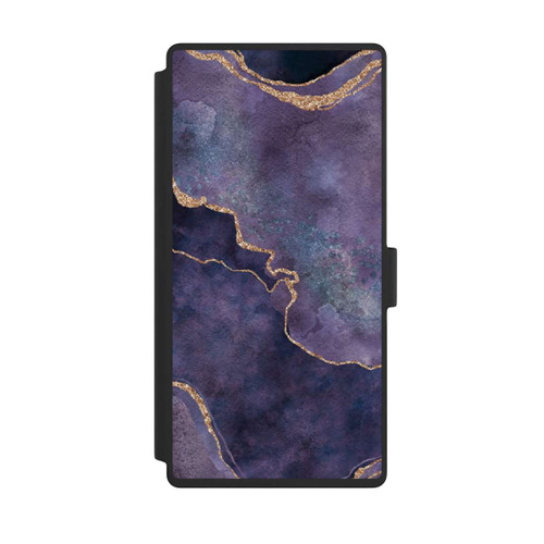 Samsung Galaxy S23 Ultra NIVOflip Lila Edelstein glamourös