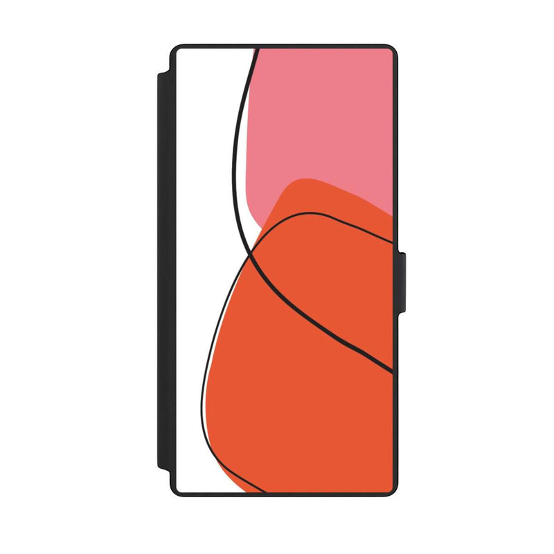 Galaxy S23 Ultra NIVOflip Meine orangefarbene Kunst