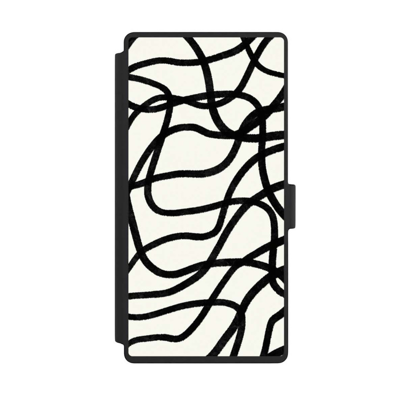 Galaxy S23 Ultra NIVOflip Lignes noires
