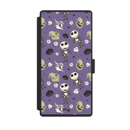 Samsung Galaxy S23 Ultra NIVOflip Jack purple pattern Tim Burtons Nightmare before Christmas