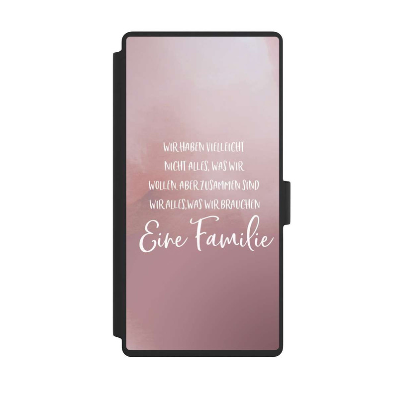 Galaxy S23 Ultra NIVOflip Eine Familie Altrosa