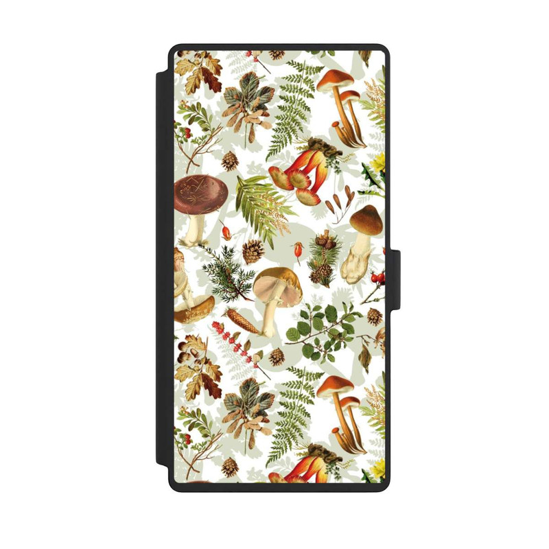 Galaxy S23 Ultra NIVOflip Pilzmuster Weiß