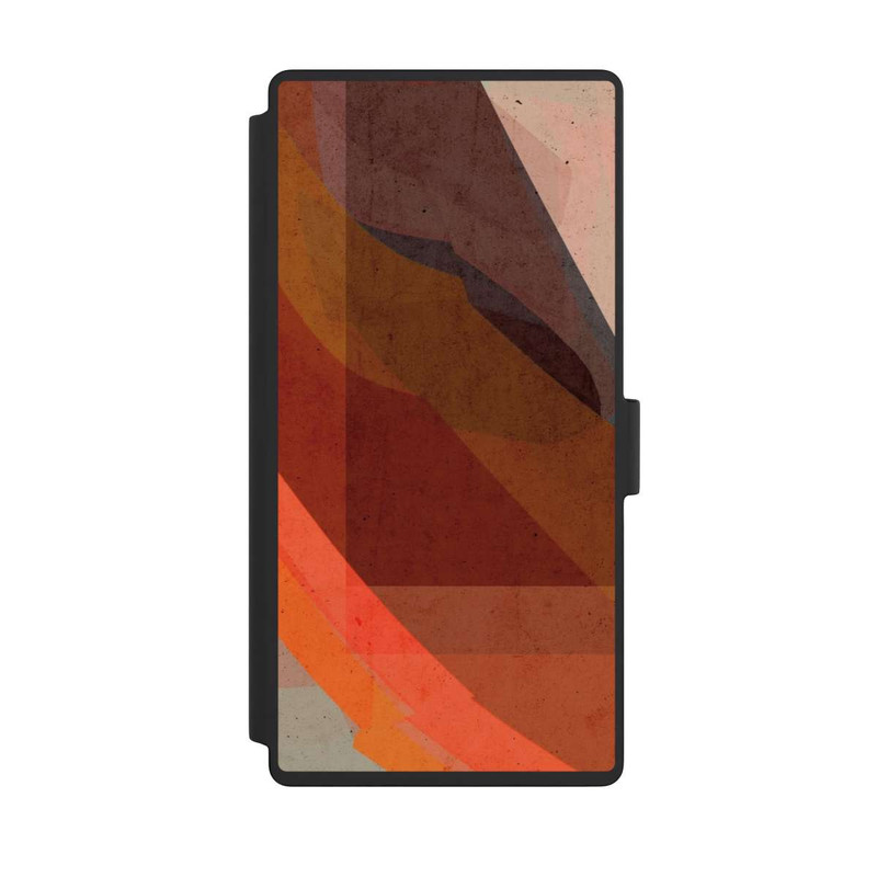 Galaxy S23 Ultra NIVOflip Vague rouge rouille