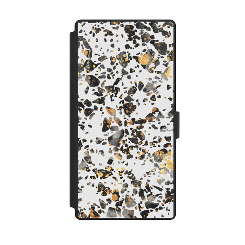 Samsung Galaxy S23 Ultra NIVOflip Gold Speckled Terrazzo