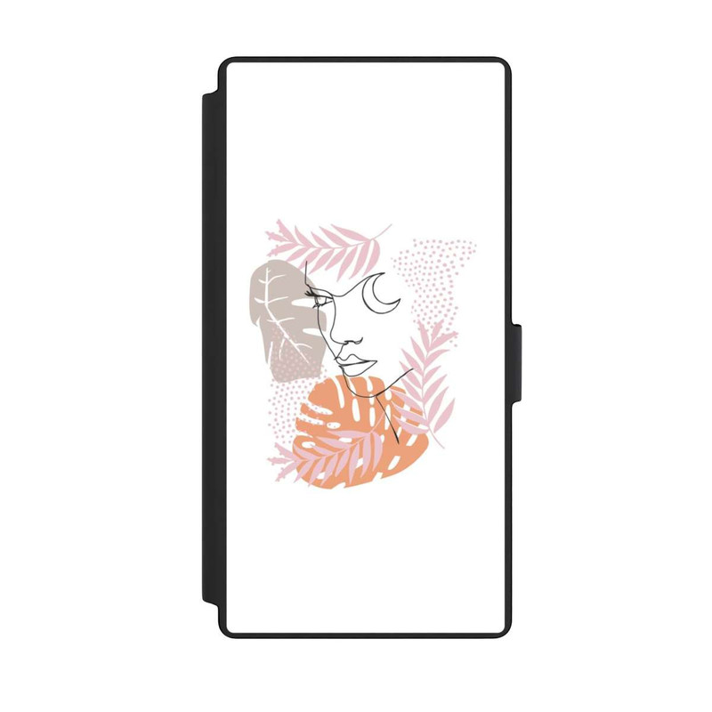 Galaxy S23 Ultra NIVOflip Dschungel-Line-Mädchen
