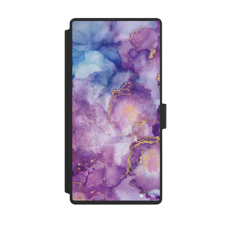Galaxy S23 Ultra NIVOflip Purple Swirl Ink