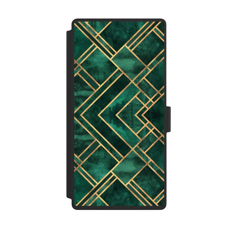 Galaxy S23 Ultra NIVOflip Grüne Blöcke