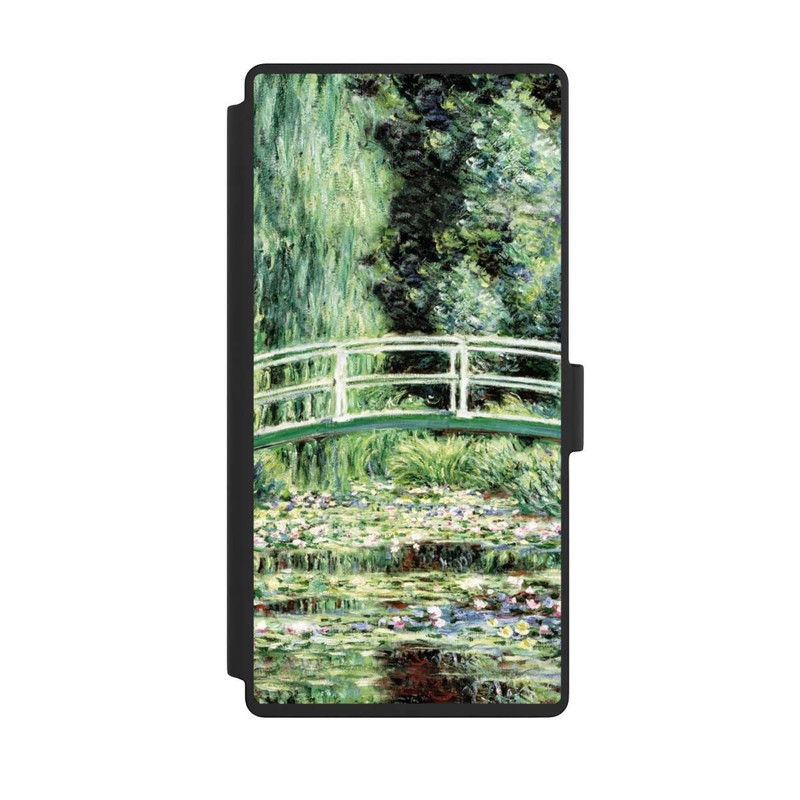 Galaxy S23 Ultra NIVOflip Weiße Seerosen von Claude Monet