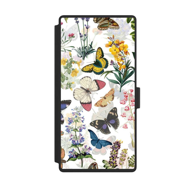 Galaxy S23 Ultra NIVOflip Feldblumen und Schmetterlinge