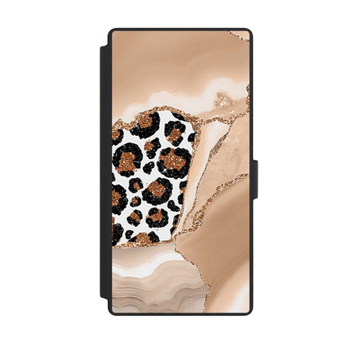 Samsung Galaxy S23 Ultra NIVOflip  Muster und Texturen Hellgold