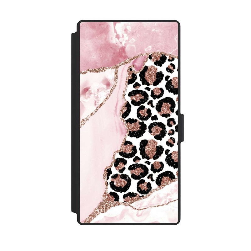 Galaxy S23 Ultra NIVOflip Motifs et textures rose lisse
