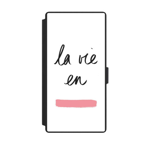 Samsung Galaxy S23 Ultra NIVOflip La Vie en Pink