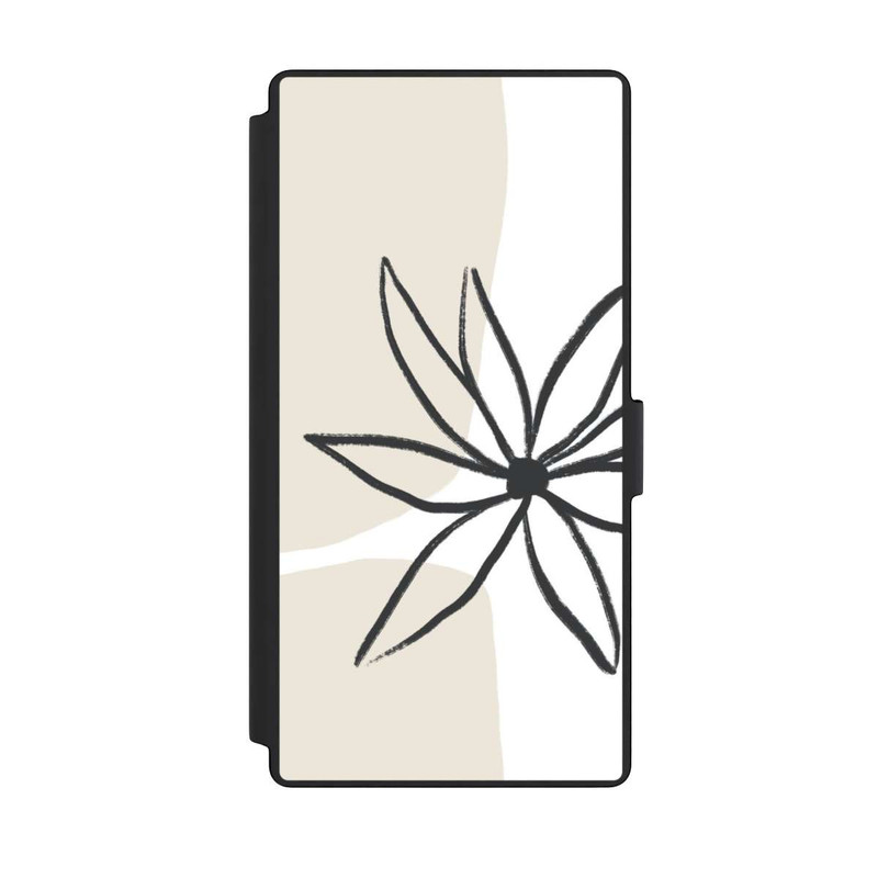 Galaxy S23 Ultra NIVOflip Blume und Creme