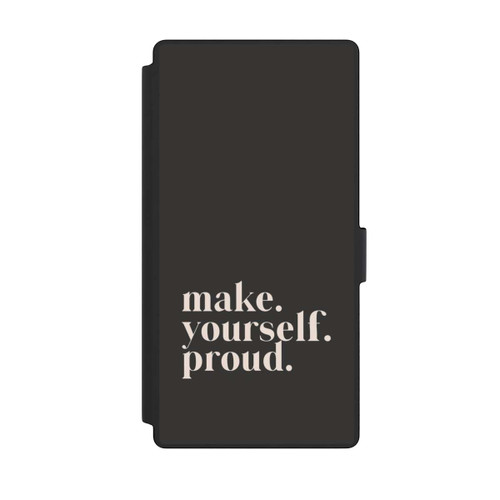 Samsung Galaxy S23 Ultra NIVOflip Make Yourself Proud Quote