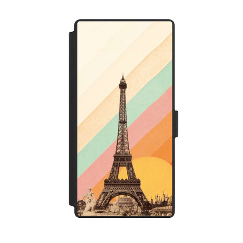 Samsung Galaxy S23 Ultra NIVOflip Eiffel Tower Rainbow