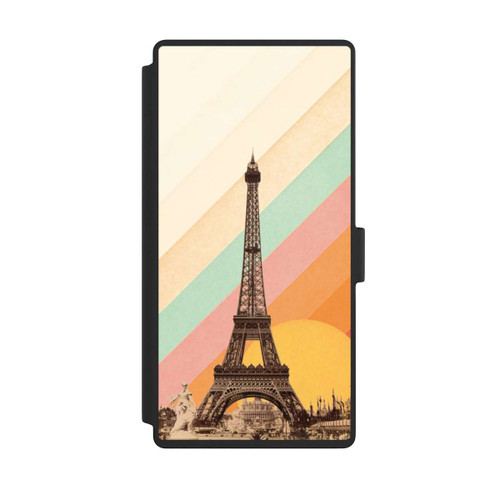 Samsung Galaxy S23 Ultra NIVOflip Eiffelturm Regenbogen