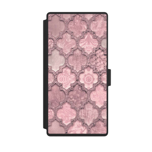 Samsung Galaxy S23 Ultra NIVOflip Marokko Fliesen rosa