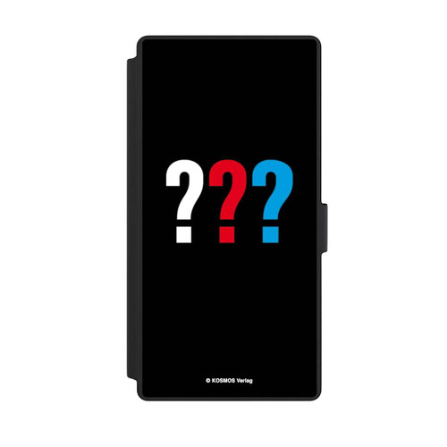 Samsung Galaxy S23 Ultra NIVOflip Drei Fragezeichen Logo
