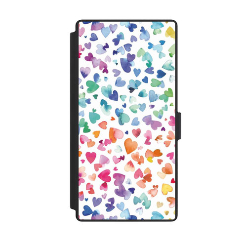 Samsung Galaxy S23 Ultra NIVOflip Liebesherzen aquarell