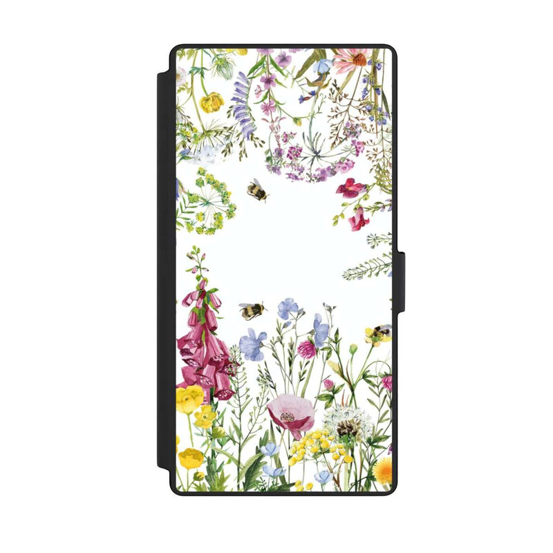 Galaxy S23 Ultra NIVOflip Cadre de fleurs sauvages des prés d'été