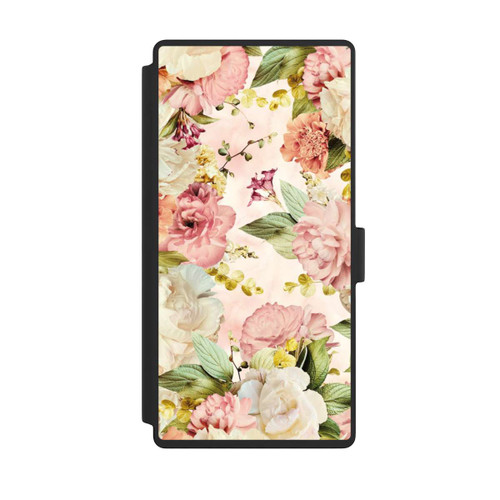 Samsung Galaxy S23 Ultra NIVOflip Flower Frame Peonies beige