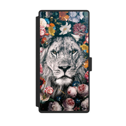 Samsung Galaxy S23 Ultra NIVOflip Lion Flowers