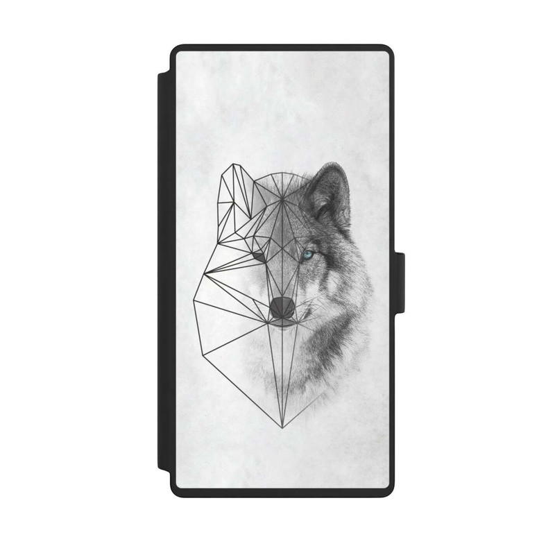 Galaxy S23 Ultra NIVOflip Loup polygonique