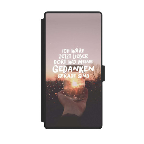 Samsung Galaxy S23 Ultra NIVOflip Ich Wäre Jetzt Lieber Dort