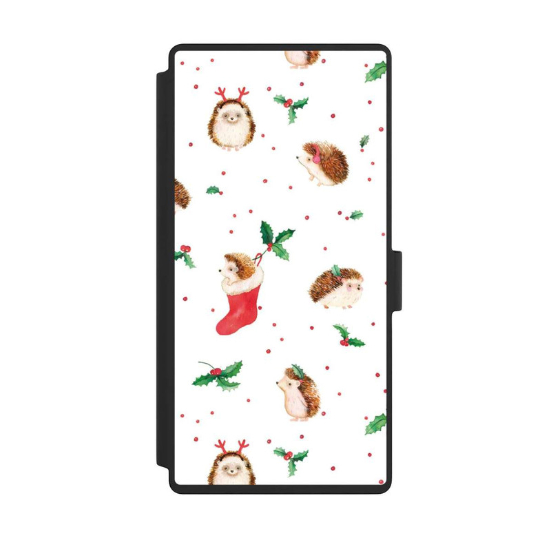 Galaxy S23 Ultra NIVOflip Christmas Cute Hedgehog