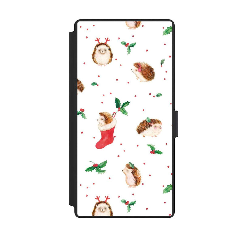 Galaxy S23 Ultra NIVOflip Christmas Cute Hedgehog