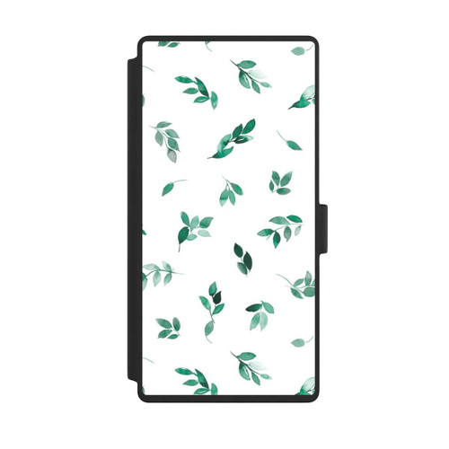 Samsung Galaxy S23 Ultra NIVOflip Fall Leaves Green Eucalyptus