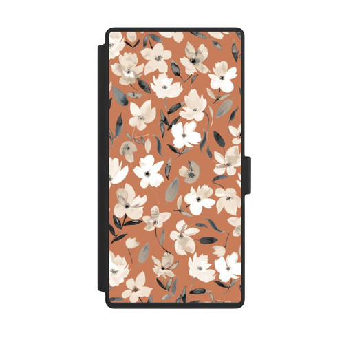 Samsung Galaxy S23 Ultra NIVOflip Frische Herbstblumen Kupfer