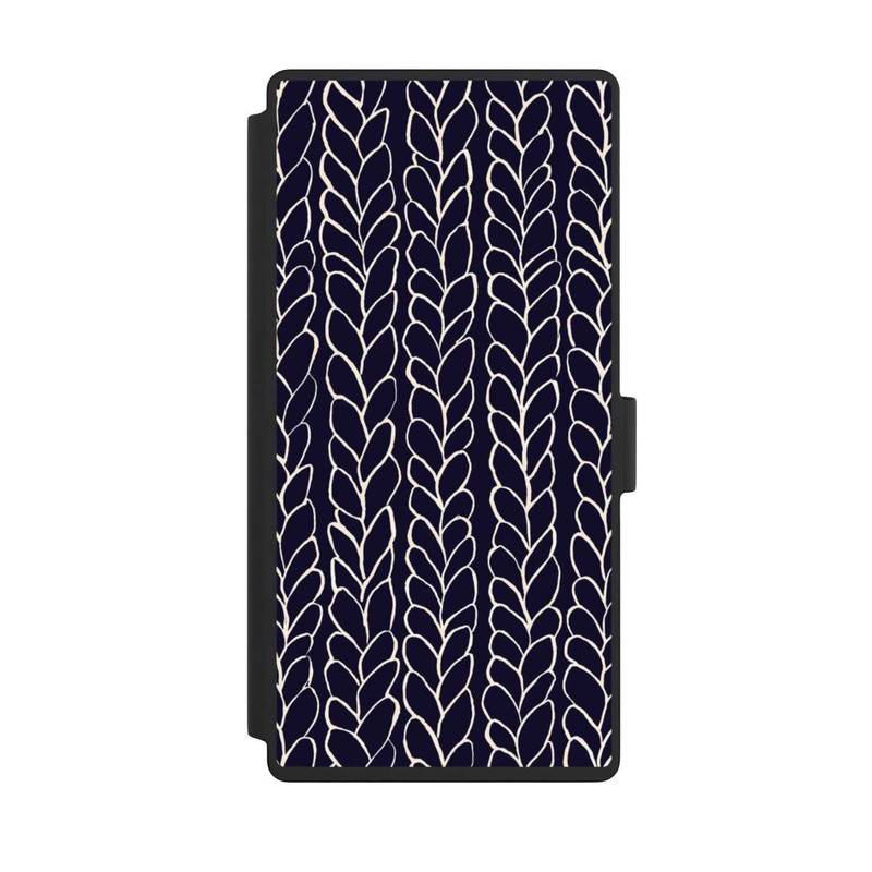 Galaxy S23 Ultra NIVOflip Tresses En Laine Dessins Marine