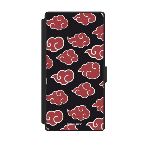Samsung Galaxy S23 Ultra NIVOflip Akatsuki Pattern Black Big