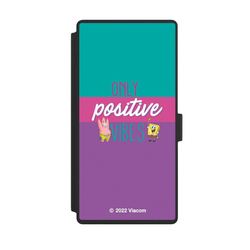 Samsung Galaxy S23 Ultra NIVOflip Spongebob - Only Positive Vibes