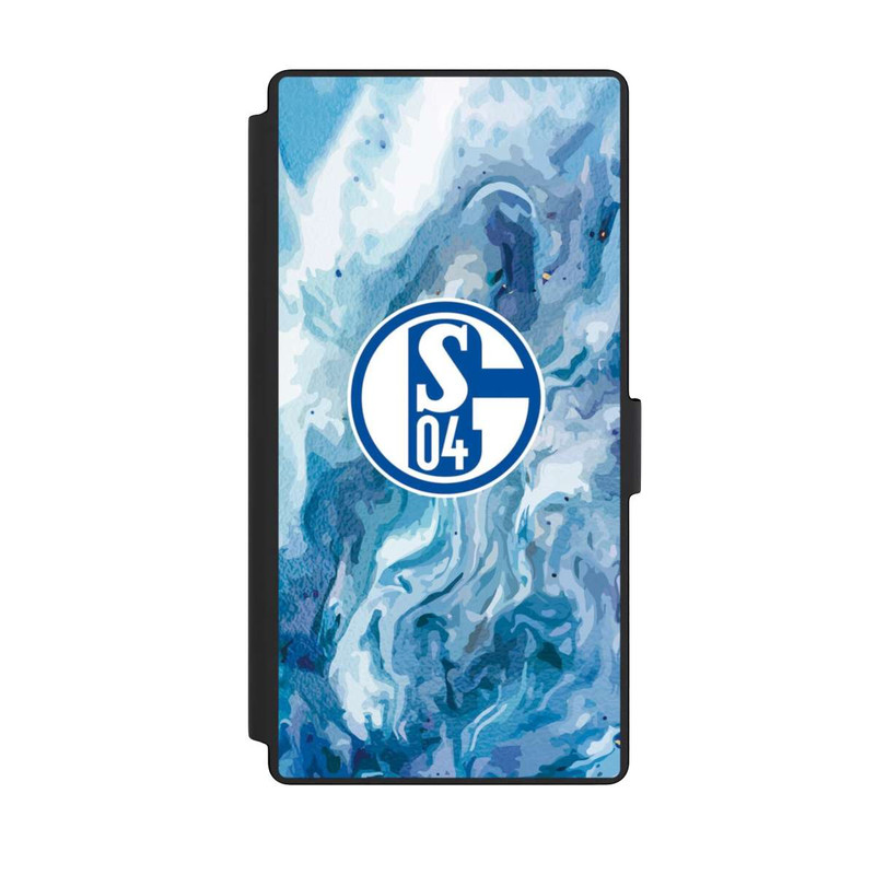Galaxy S23 Ultra NIVOflip Schalke 04 Flüssig Blau