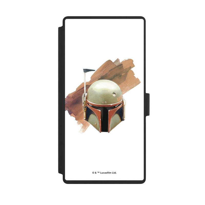 Galaxy S23 Ultra NIVOflip Casque Boba Fett Blanc