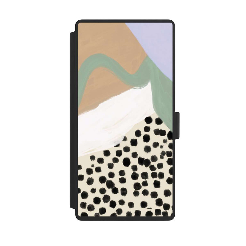 Galaxy S23 Ultra NIVOflip Verrücktes Leben Boho Pastell